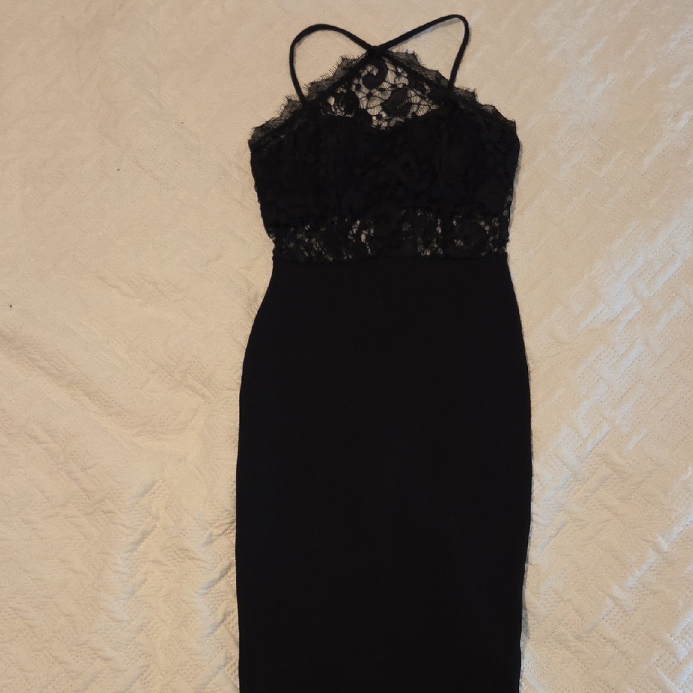 Charlotte Russe Black Sheath Cocktail Dress